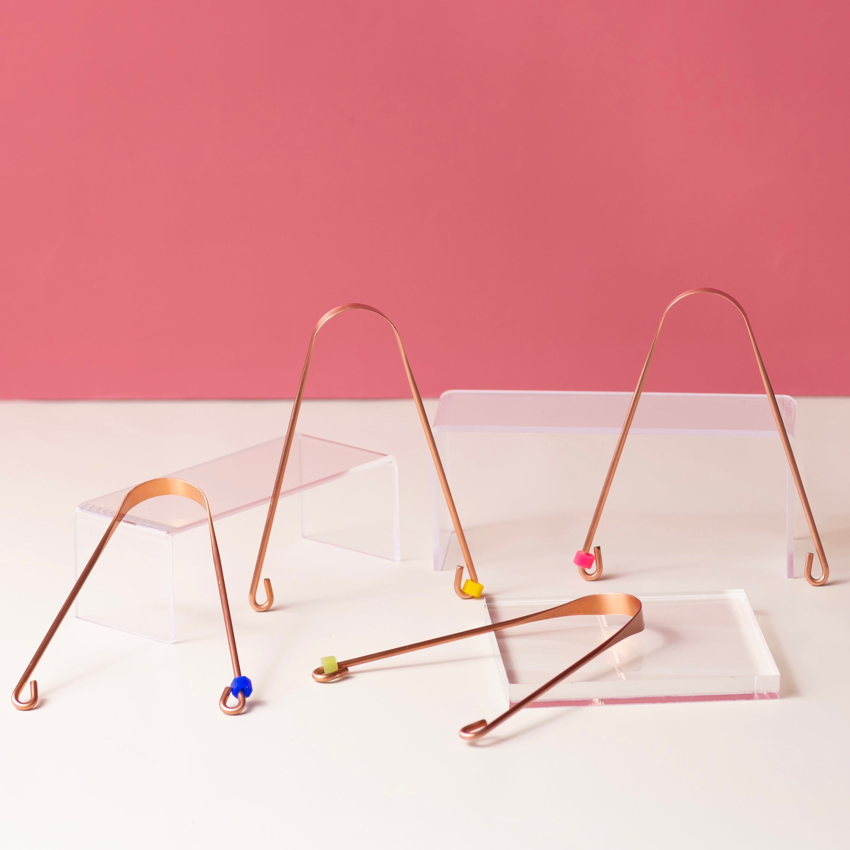 Kit com 4 Raspadores de Língua Cobre Puro