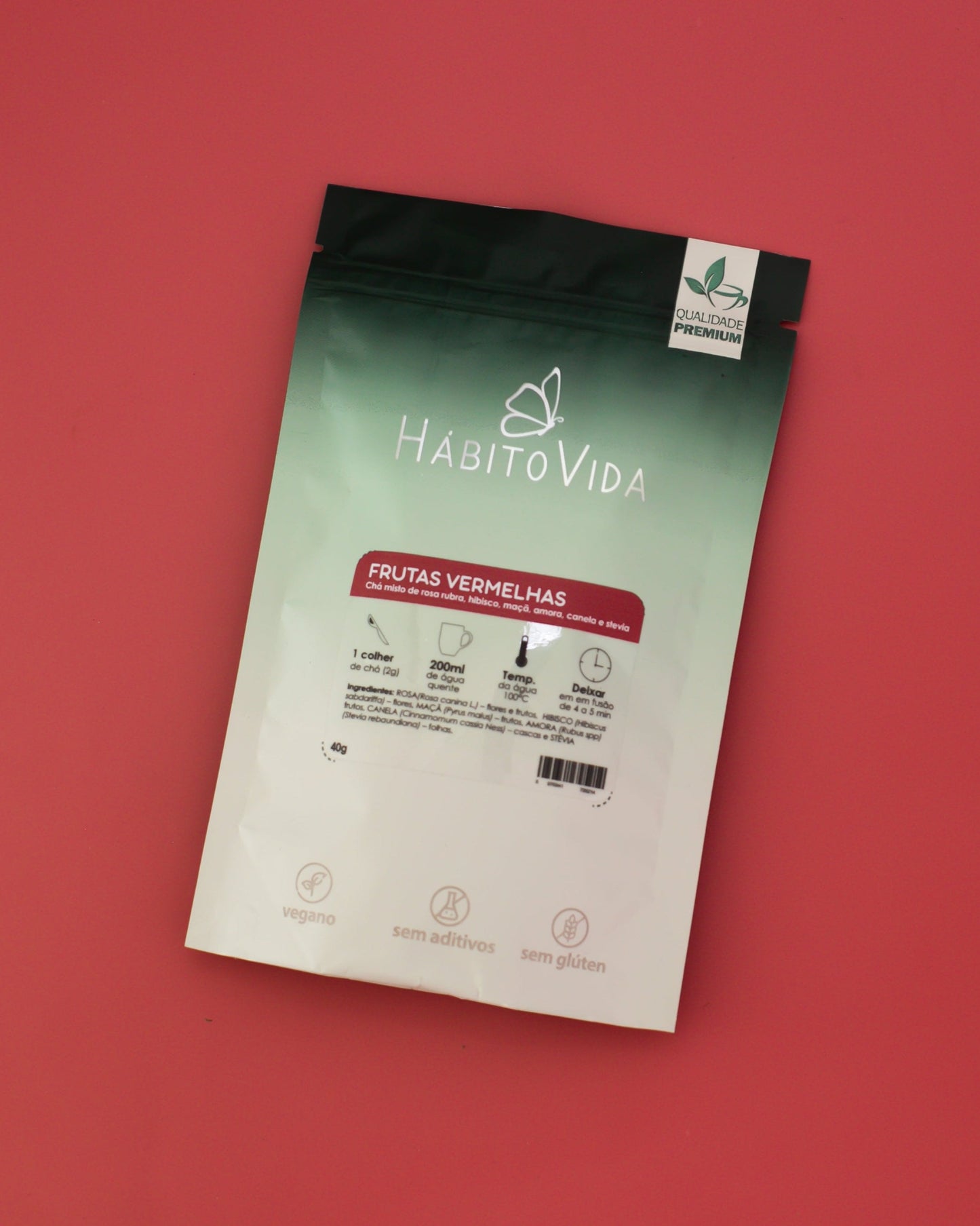 Blend de Chá Frutas Vermelhas - 40g