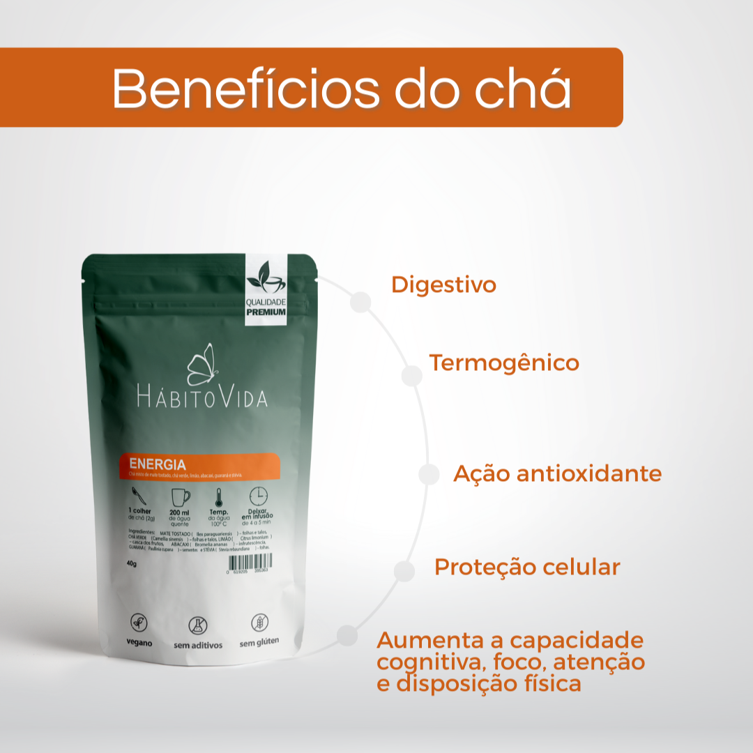Blend de Chá Energia - 40g