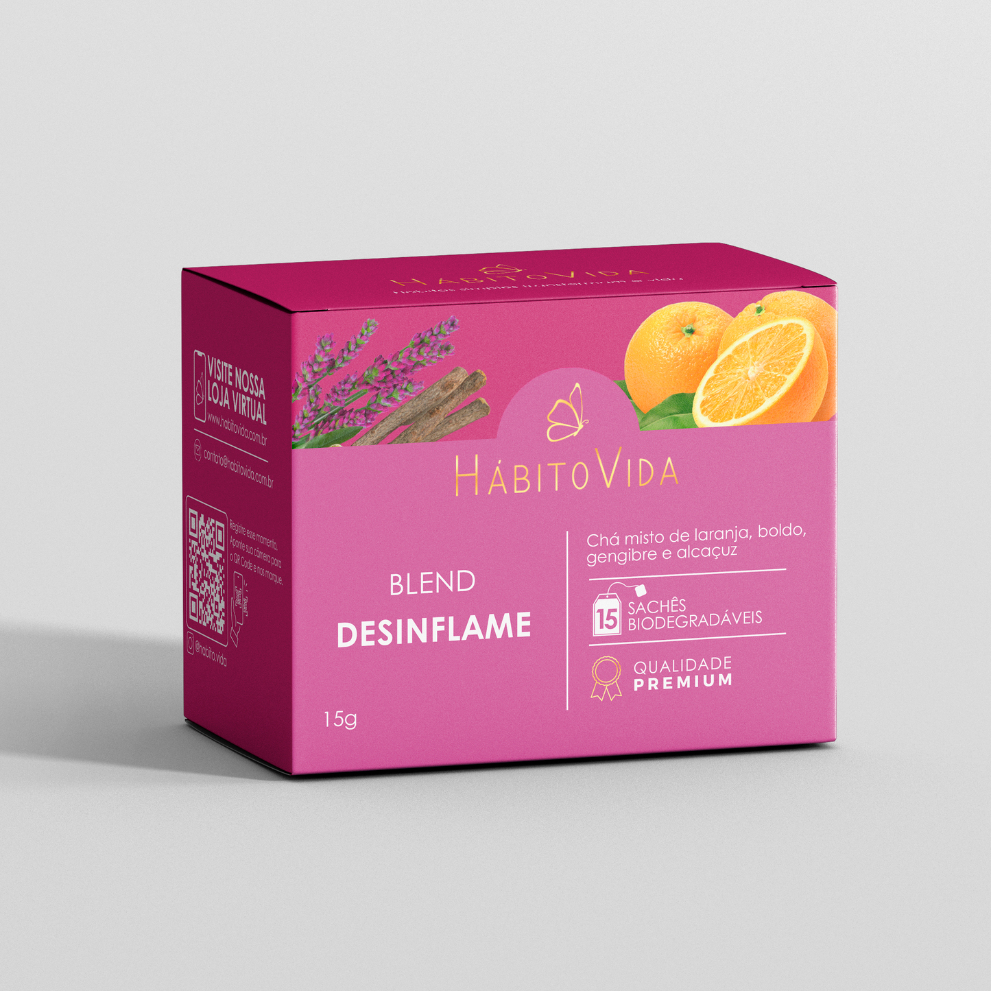 Kit Completo com 6 Blends em Sachês- Linha Premium