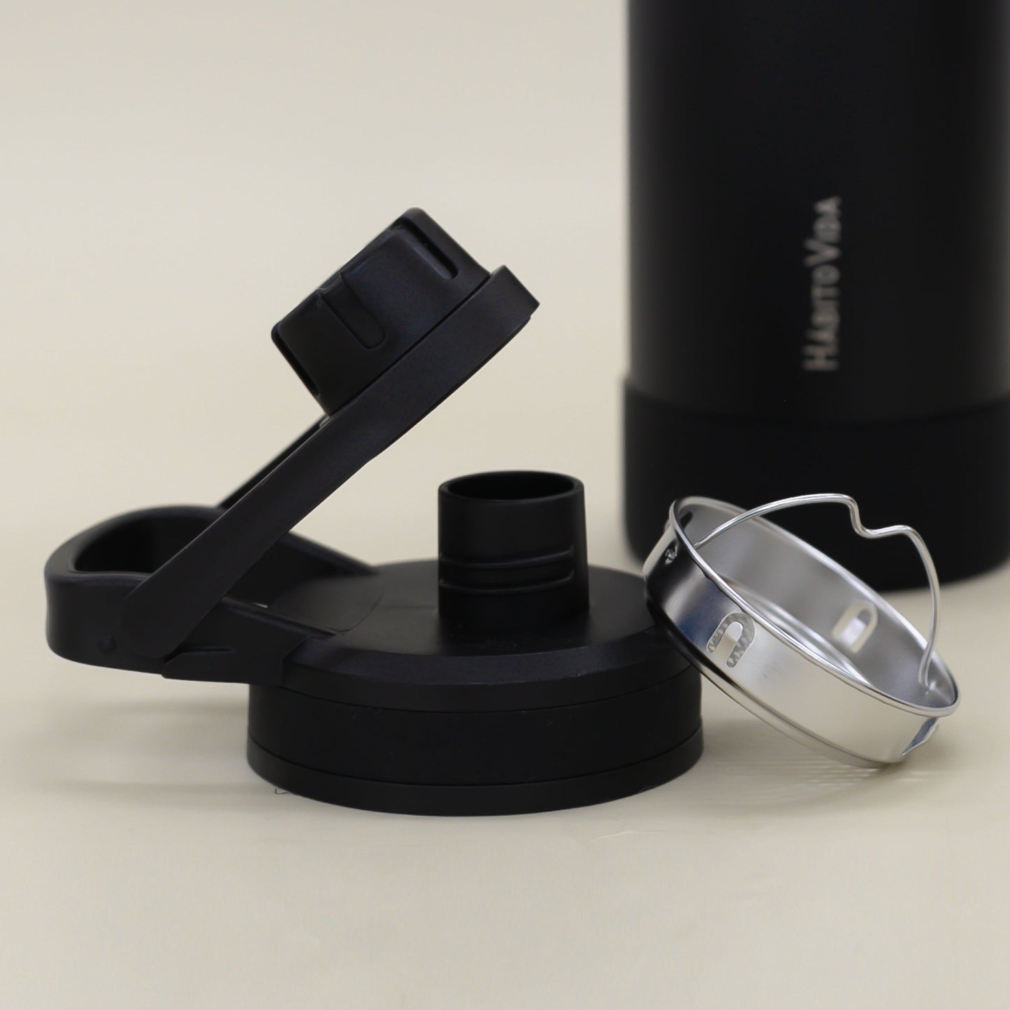 Garrafa Térmica Small Preta - 350ml