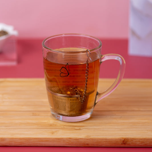 Infusor de Chá Aço Inox - Em Forma de Cestinha