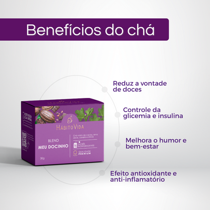 Blend de Chá Meu Docinho - 15 Sachês