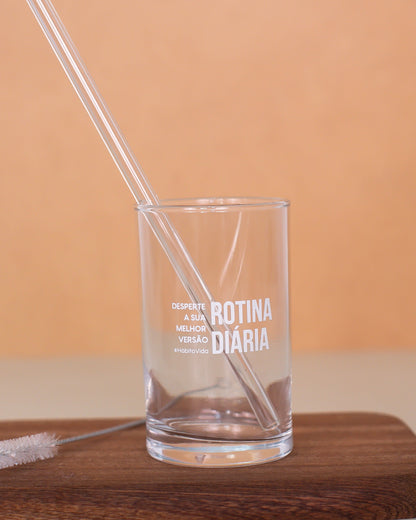Kit Rotina Matinal  - Combo 2 - Shot Matinal / Copinho para Shot / Raspador de Língua