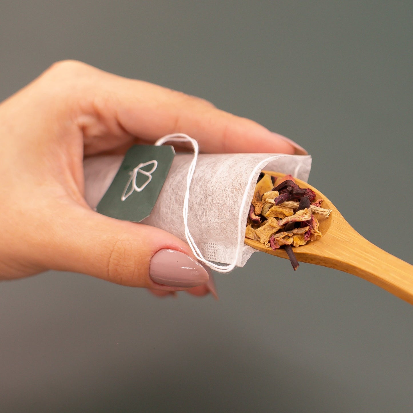 Filtros de Chá Biodegradáveis – Fibra de Milho (60 unidades)