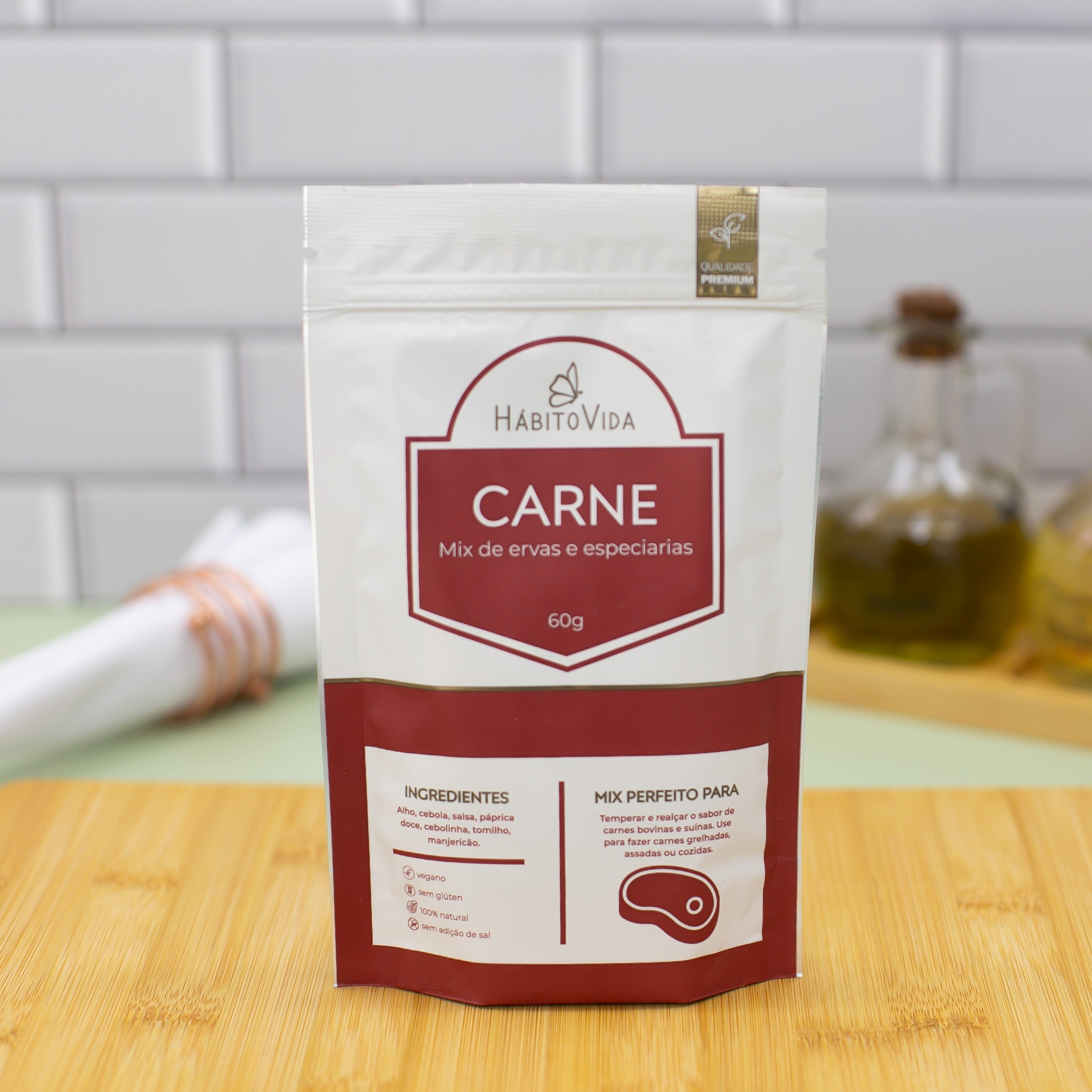 Tempero Mix Carne - Refil 60g