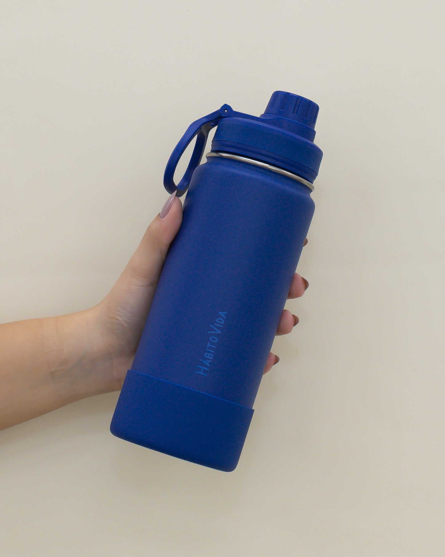 Garrafa Térmica Life Azul Escuro - 600ml