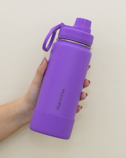 Garrafa Térmica Life Roxa - 600ml