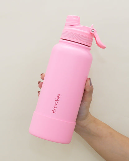 Garrafa Térmica Liter Rosa - 1L
