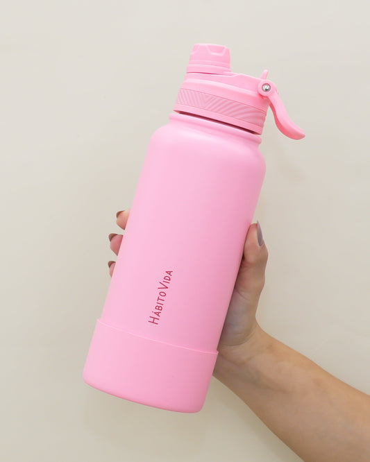 Garrafa Térmica Liter Rosa - 1L