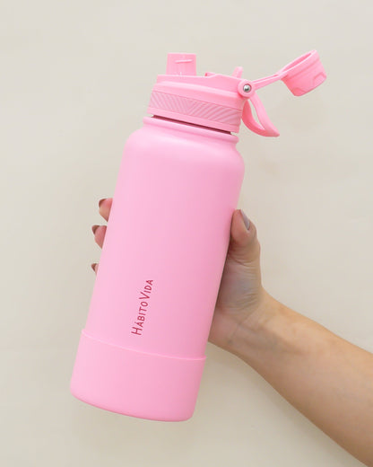 Garrafa Térmica Liter Rosa - 1L