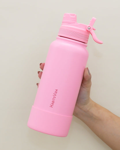 Garrafa Térmica Liter Rosa - 1L