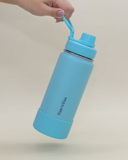Garrafa Térmica Life Azul - 600ml