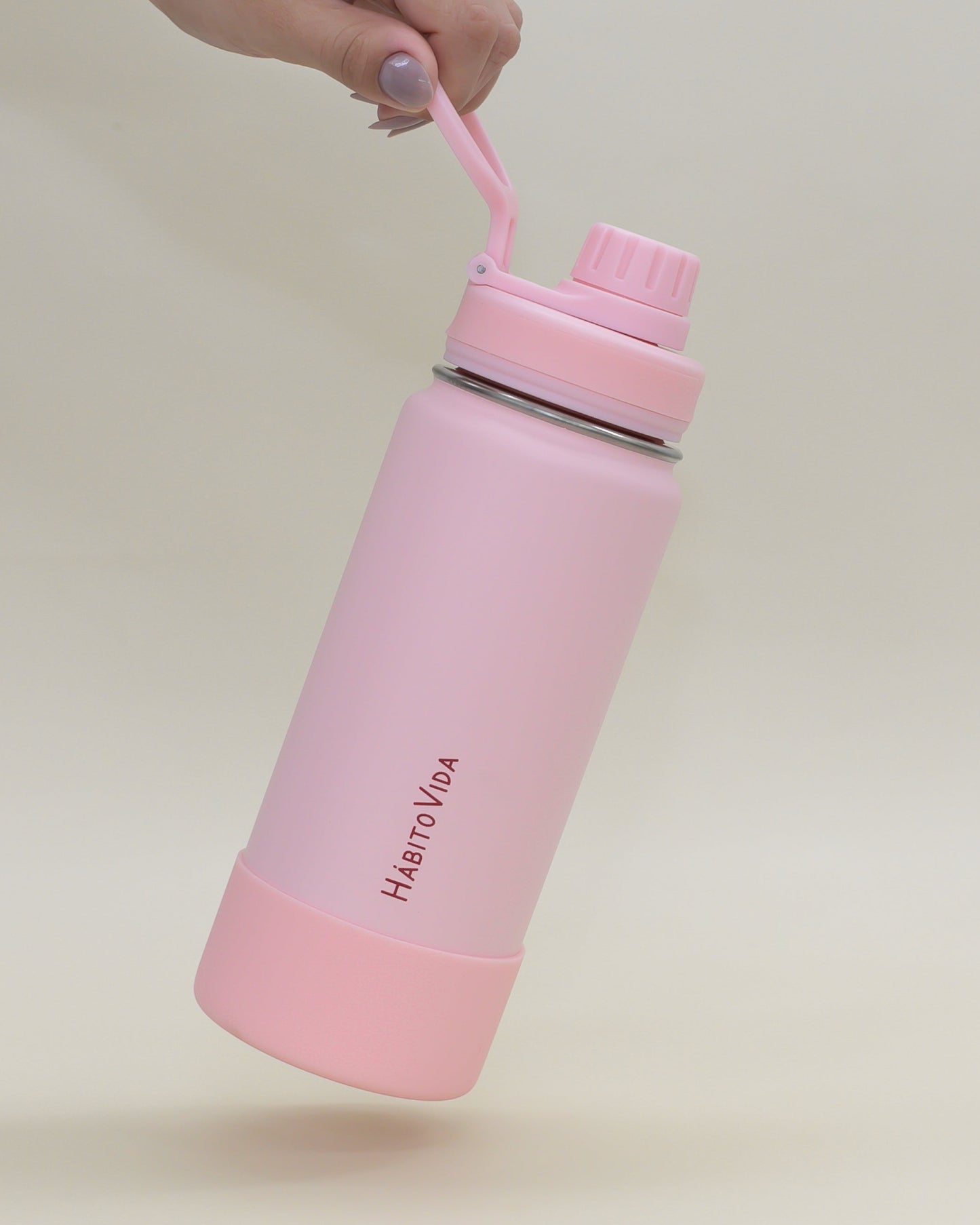 Garrafa Térmica Life Rosa - 600ml