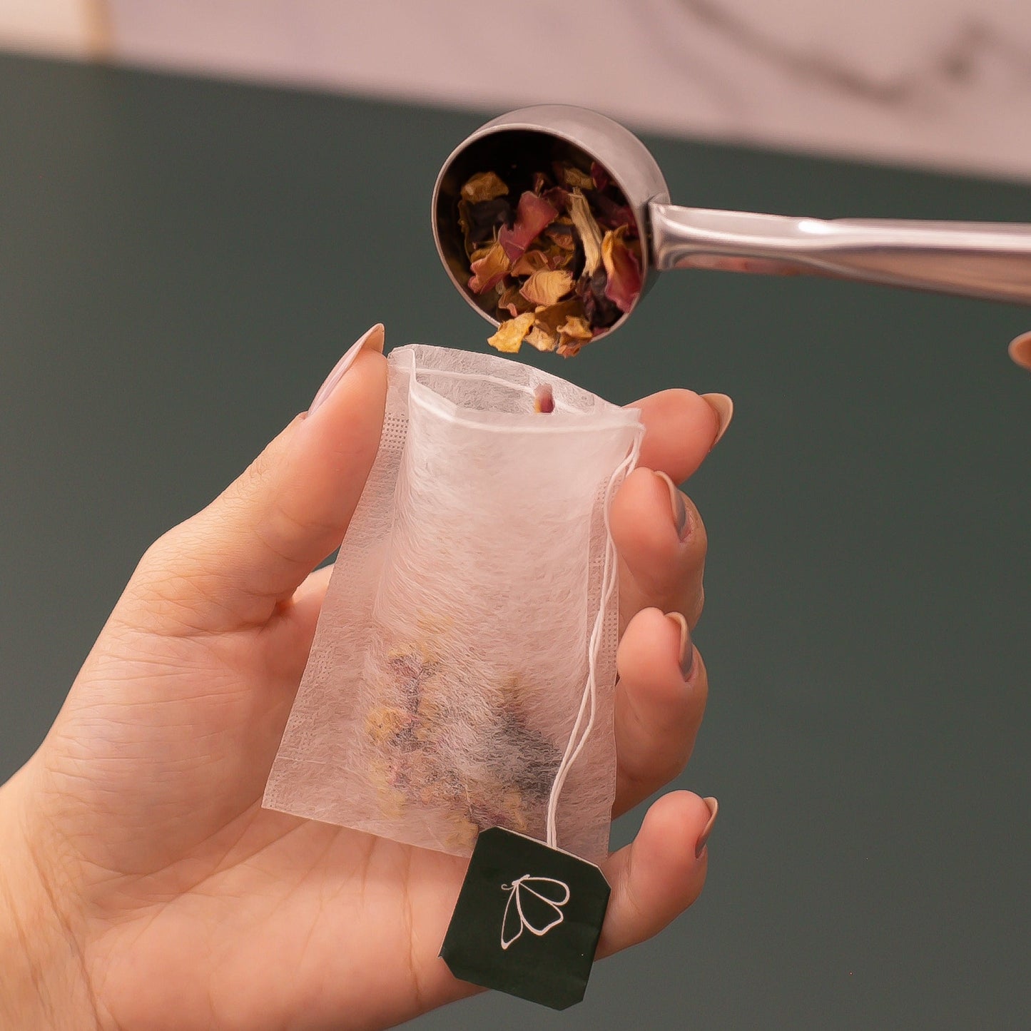 Filtros de Chá Biodegradáveis – Fibra de Milho (60 unidades)