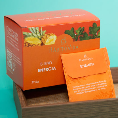 Blend de Chá Energia - 15 Sachês
